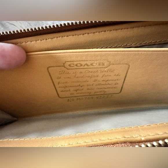 Coach Multicolor Patchwork Wallet - Picture 10 of 13